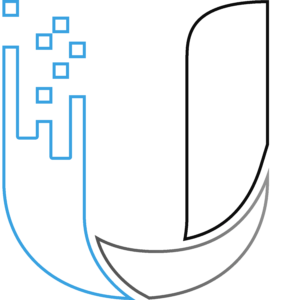 Ubiquiti Networks Inc. Logo (Blue, Gray, Black, Hollow)